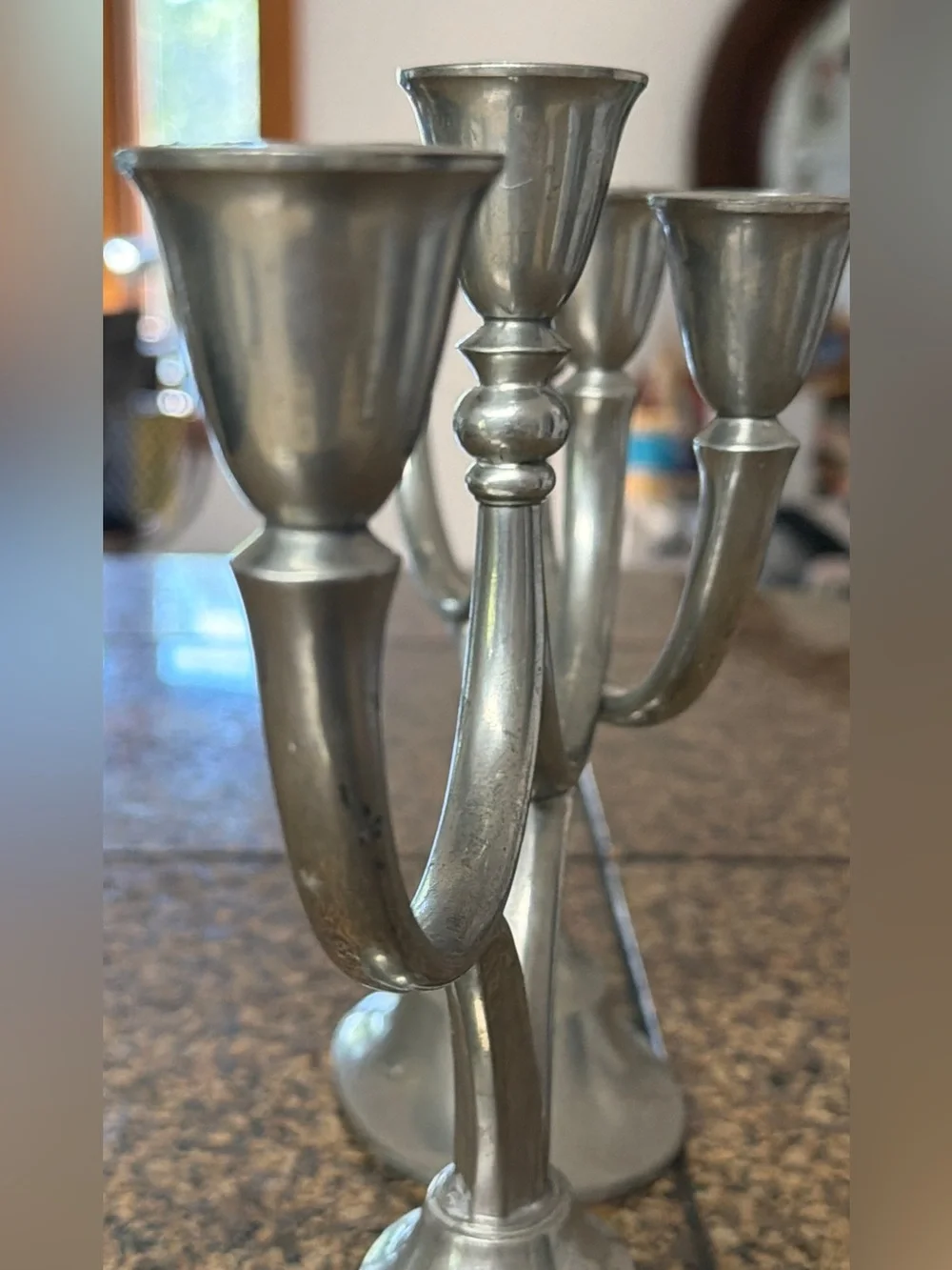 Just Andersen Made in Danmark 1930’s Candelabra set